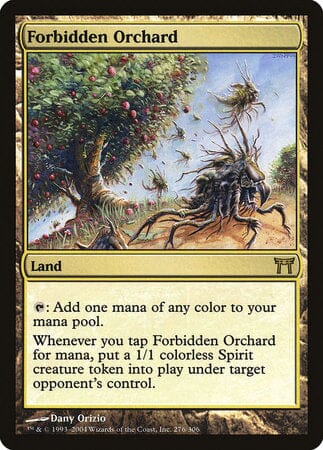 Forbidden Orchard [Champions of Kamigawa] MTG Single Magic: The Gathering  | Multizone: Comics And Games
