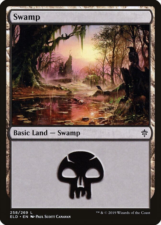 Swamp [Throne of Eldraine] MTG Single Magic: The Gathering  | Multizone: Comics And Games