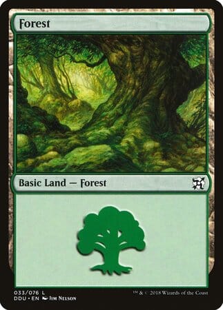 Forest (33) [Duel Decks: Elves vs. Inventors] MTG Single Magic: The Gathering  | Multizone: Comics And Games