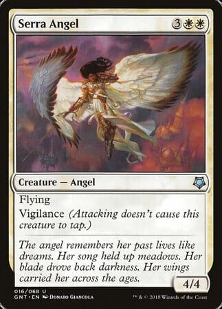 Serra Angel [Game Night] MTG Single Magic: The Gathering  | Multizone: Comics And Games