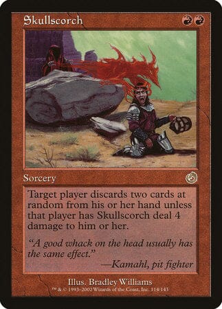 Skullscorch [Torment] MTG Single Magic: The Gathering  | Multizone: Comics And Games