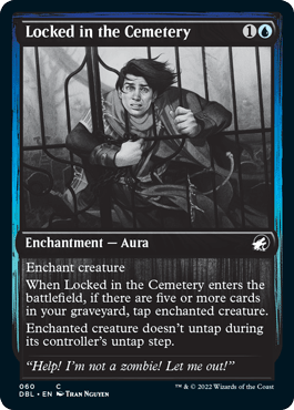Locked in the Cemetery [Innistrad: Double Feature] MTG Single Magic: The Gathering  | Multizone: Comics And Games
