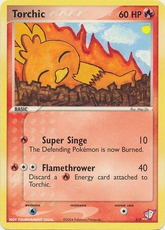 Torchic (3/5) [Kids WB Promos] Pokemon Single Pokémon  | Multizone: Comics And Games