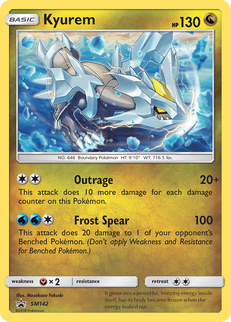 Kyurem (SM142) [Sun & Moon: Black Star Promos] Pokemon Single Pokémon  | Multizone: Comics And Games