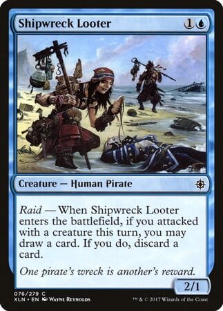 Shipwreck Looter [Ixalan] MTG Single Magic: The Gathering  | Multizone: Comics And Games