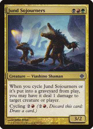 Jund Sojourners [Alara Reborn] MTG Single Magic: The Gathering  | Multizone: Comics And Games
