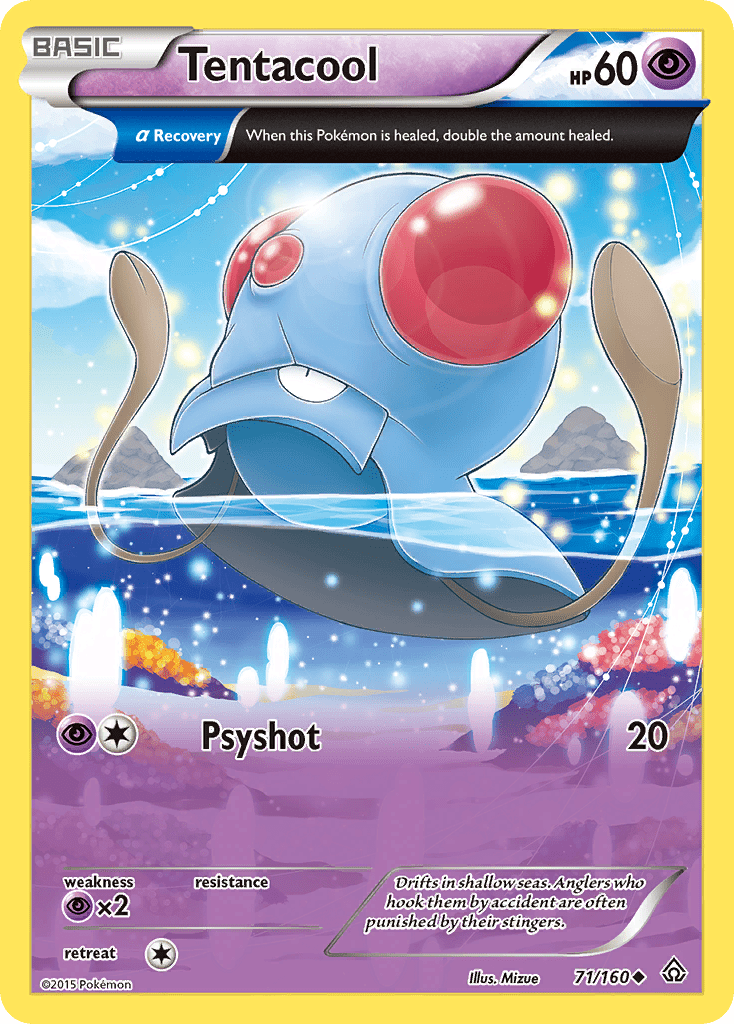 Tentacool (71/160) [XY: Primal Clash] Pokemon Single Pokémon  | Multizone: Comics And Games