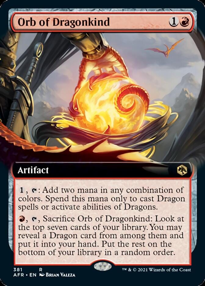 Orb of Dragonkind (Extended) [Dungeons & Dragons: Adventures in the Forgotten Realms] MTG Single Magic: The Gathering  | Multizone: Comics And Games