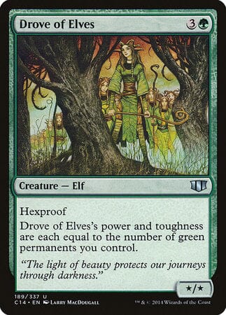 Drove of Elves [Commander 2014] MTG Single Magic: The Gathering  | Multizone: Comics And Games