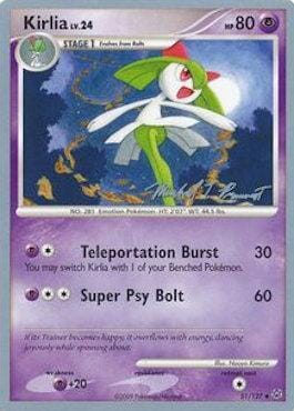 Kirlia LV.24 (51/127) (Boltevoir - Michael Pramawat) [World Championships 2010] Pokemon Single Pokémon  | Multizone: Comics And Games