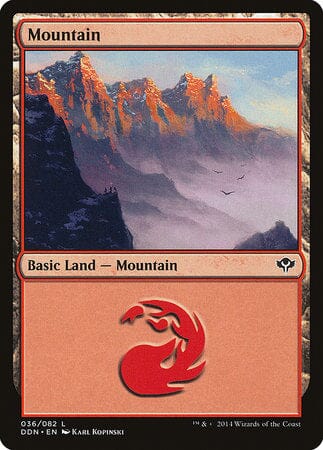 Mountain (36) [Duel Decks: Speed vs. Cunning] MTG Single Magic: The Gathering  | Multizone: Comics And Games
