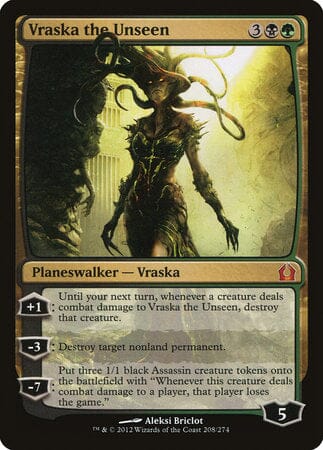 Vraska the Unseen [Return to Ravnica] MTG Single Magic: The Gathering  | Multizone: Comics And Games