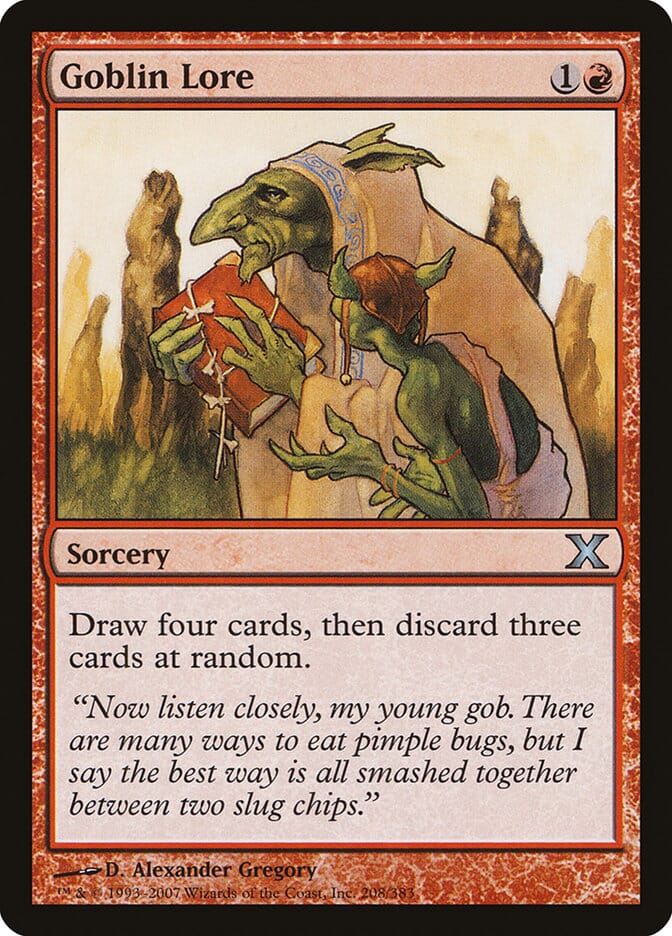 Goblin Lore [Tenth Edition] MTG Single Magic: The Gathering  | Multizone: Comics And Games