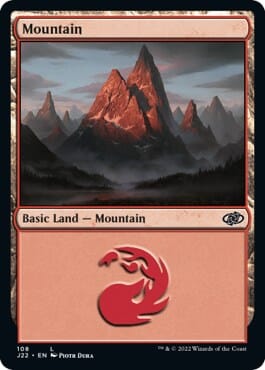 Mountain (108) [Jumpstart 2022] MTG Single Magic: The Gathering  | Multizone: Comics And Games