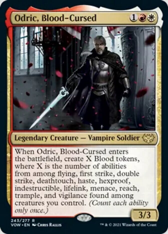 Odric, Blood-Cursed [Innistrad: Crimson Vow] MTG Single Magic: The Gathering  | Multizone: Comics And Games