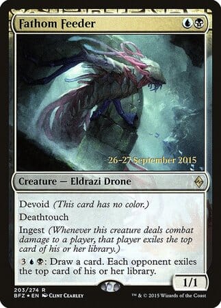 Fathom Feeder [Battle for Zendikar Promos] MTG Single Magic: The Gathering  | Multizone: Comics And Games