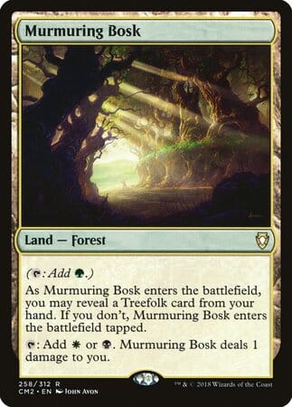 Murmuring Bosk [Commander Anthology Volume II] MTG Single Magic: The Gathering  | Multizone: Comics And Games