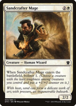 Sandcrafter Mage [Dragons of Tarkir] MTG Single Magic: The Gathering  | Multizone: Comics And Games