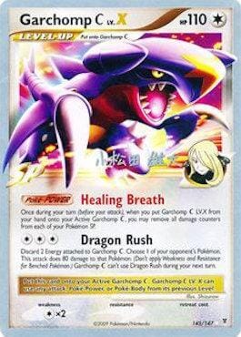 Garchomp C LV.X (145/147) (LuxChomp of the Spirit - Yuta Komatsuda) [World Championships 2010] Pokemon Single Pokémon  | Multizone: Comics And Games