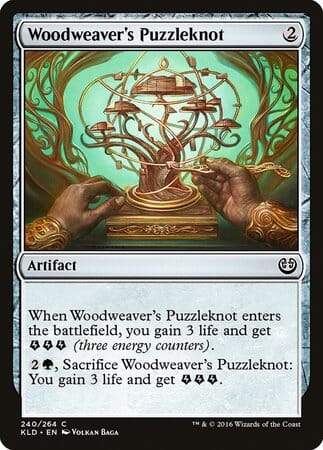 Woodweaver's Puzzleknot [Kaladesh] MTG Single Magic: The Gathering  | Multizone: Comics And Games