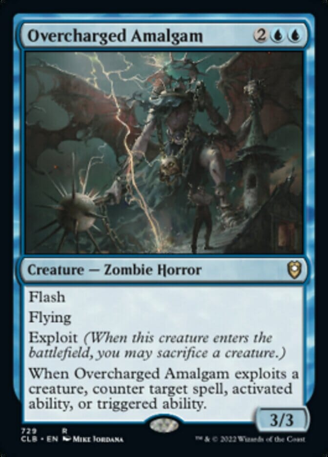 Overcharged Amalgam [Commander Legends: Battle for Baldur's Gate] MTG Single Magic: The Gathering  | Multizone: Comics And Games
