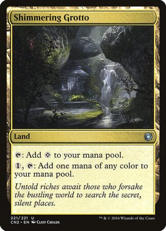 Shimmering Grotto [Conspiracy: Take the Crown] MTG Single Magic: The Gathering  | Multizone: Comics And Games