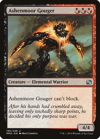Ashenmoor Gouger [Modern Masters 2015] MTG Single Magic: The Gathering  | Multizone: Comics And Games