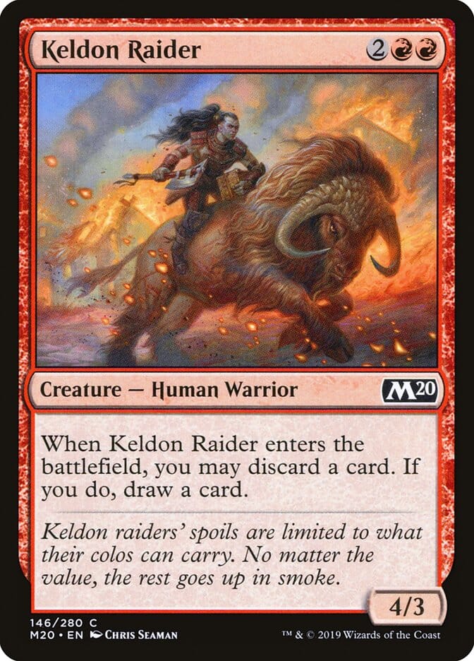 Keldon Raider [Core Set 2020] MTG Single Magic: The Gathering  | Multizone: Comics And Games