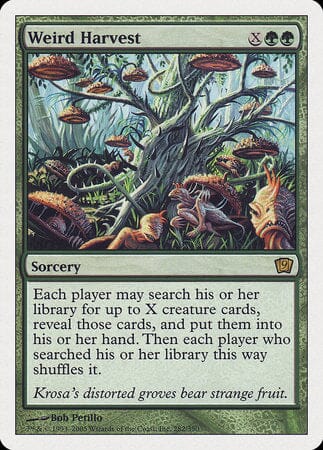 Weird Harvest [Ninth Edition] MTG Single Magic: The Gathering  | Multizone: Comics And Games