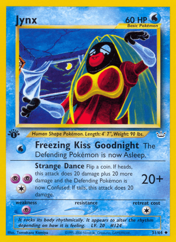 Jynx (31/64) [Neo Revelation 1st Edition] Pokemon Single Pokémon  | Multizone: Comics And Games