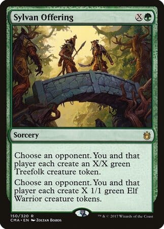 Sylvan Offering [Commander Anthology] MTG Single Magic: The Gathering  | Multizone: Comics And Games