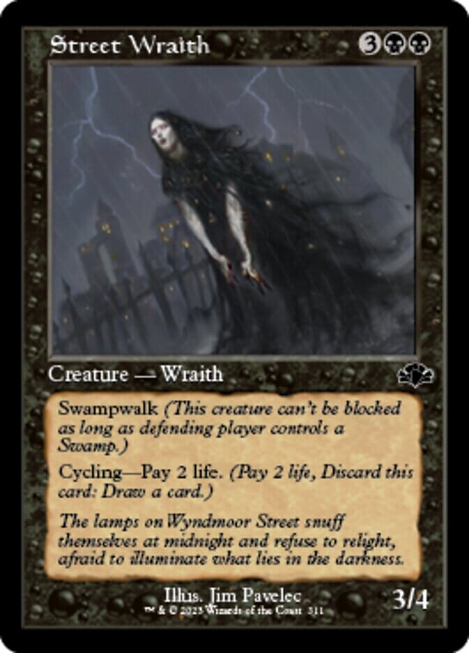 Street Wraith (Retro) [Dominaria Remastered] MTG Single Magic: The Gathering  | Multizone: Comics And Games