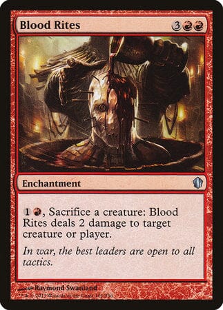 Blood Rites [Commander 2013] MTG Single Magic: The Gathering  | Multizone: Comics And Games