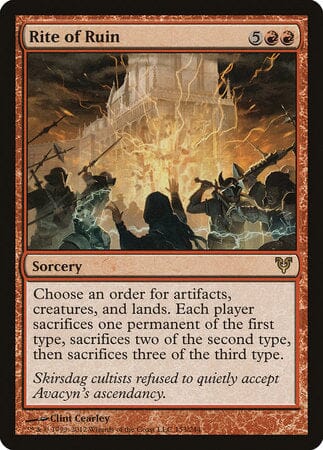 Rite of Ruin [Avacyn Restored] MTG Single Magic: The Gathering  | Multizone: Comics And Games