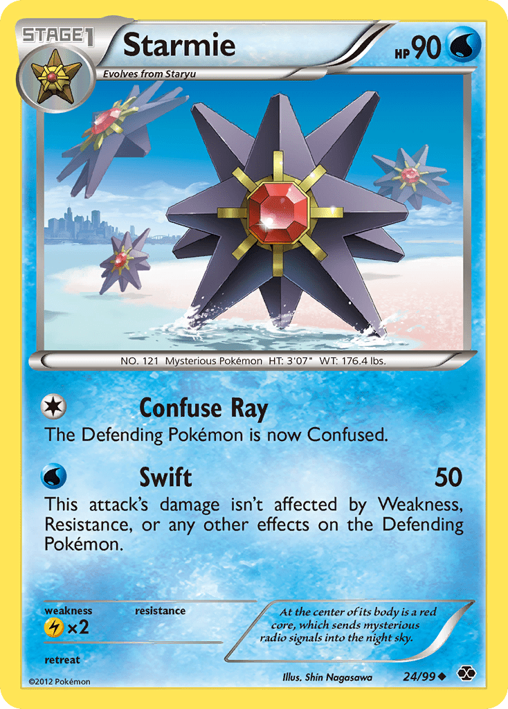 Starmie (24/99) [Black & White: Next Destinies] Pokemon Single Pokémon  | Multizone: Comics And Games
