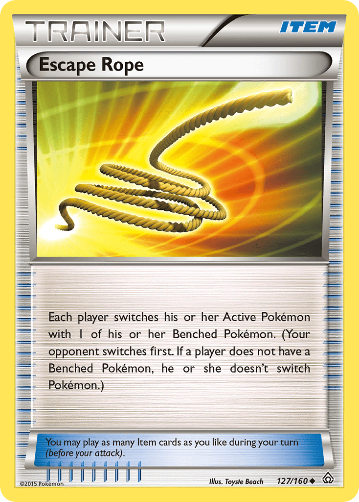 Escape Rope (127/160) [XY: Primal Clash] Pokemon Single Pokémon  | Multizone: Comics And Games