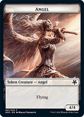Zombie // Angel Double-Sided Token [Game Night: Free-for-All Tokens] MTG Single Magic: The Gathering  | Multizone: Comics And Games