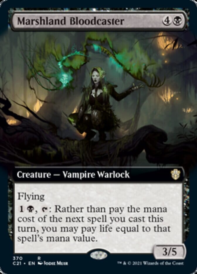 Marshland Bloodcaster (Extended) [Commander 2021] MTG Single Magic: The Gathering  | Multizone: Comics And Games