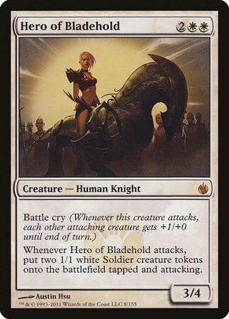 Hero of Bladehold [Mirrodin Besieged] MTG Single Magic: The Gathering  | Multizone: Comics And Games