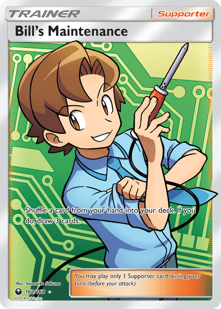 Bill's Maintenance (162/168) [Sun & Moon: Celestial Storm] Pokemon Single Pokémon  | Multizone: Comics And Games
