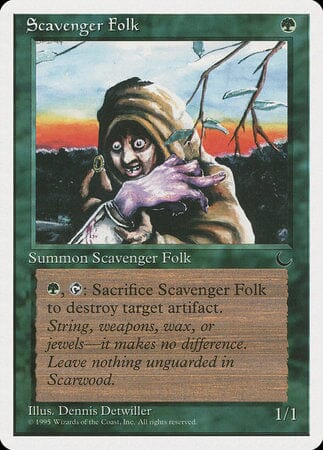 Scavenger Folk [Chronicles] MTG Single Magic: The Gathering  | Multizone: Comics And Games