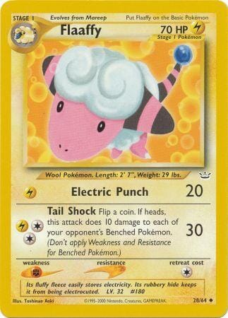 Flaaffy (28/64) [Neo Revelation Unlimited] Pokemon Single Pokémon  | Multizone: Comics And Games