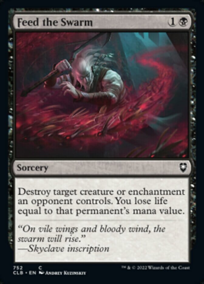 Feed the Swarm [Commander Legends: Battle for Baldur's Gate] MTG Single Magic: The Gathering  | Multizone: Comics And Games