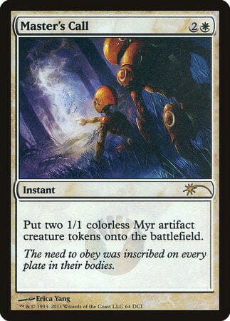 Master's Call [Wizards Play Network 2011] MTG Single Magic: The Gathering  | Multizone: Comics And Games