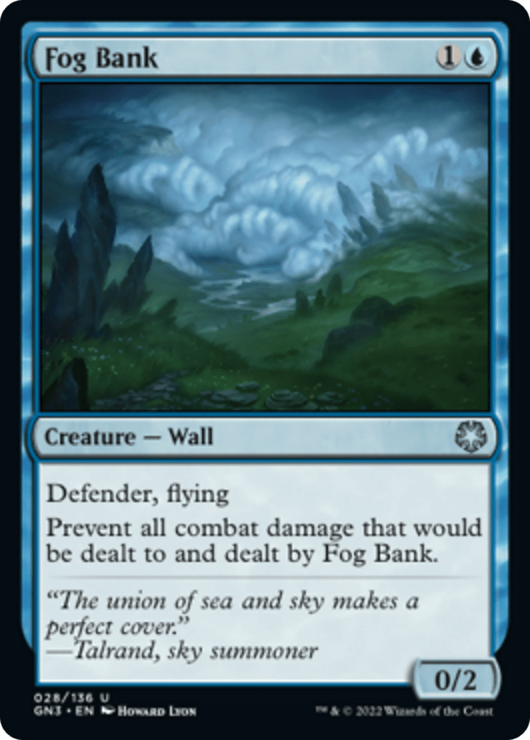Fog Bank [Game Night: Free-for-All] MTG Single Magic: The Gathering  | Multizone: Comics And Games
