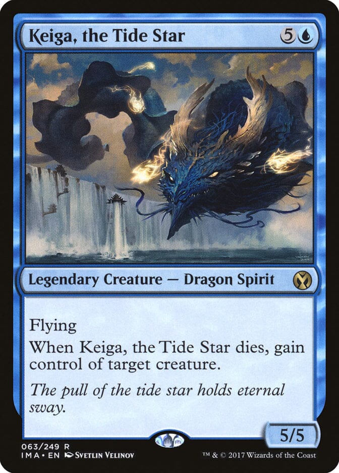 Keiga, the Tide Star [Iconic Masters] MTG Single Magic: The Gathering  | Multizone: Comics And Games