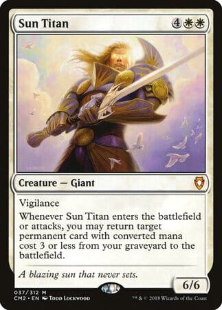 Sun Titan [Commander Anthology Volume II] MTG Single Magic: The Gathering  | Multizone: Comics And Games