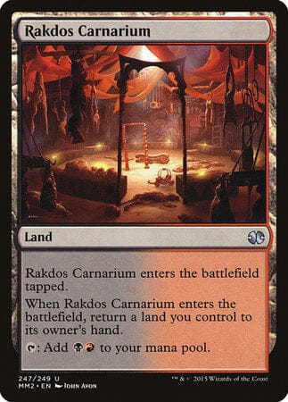 Rakdos Carnarium [Modern Masters 2015] MTG Single Magic: The Gathering  | Multizone: Comics And Games