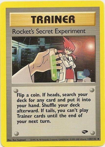 Rocket's Secret Experiment (120/132) [Gym Challenge Unlimited] Pokemon Single Pokémon  | Multizone: Comics And Games