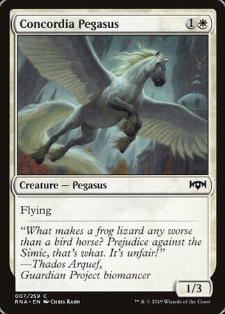 Concordia Pegasus [Ravnica Allegiance] MTG Single Magic: The Gathering  | Multizone: Comics And Games